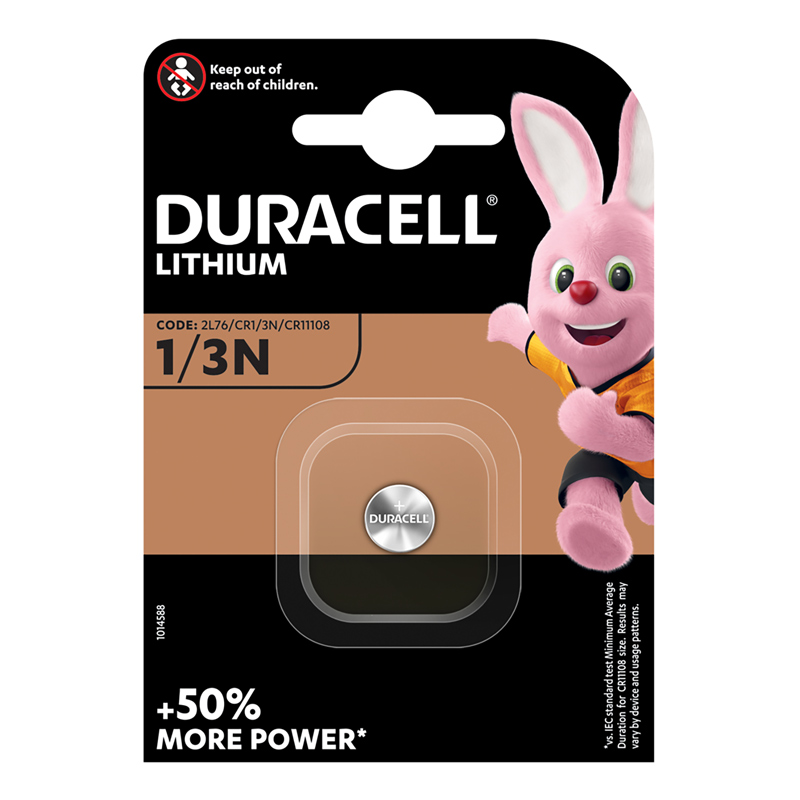 Duracell Lithium Fotobatterie 2L76 (1/3N) Duracell Lithium Fotobatterie 2L76 (1/3N)