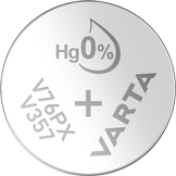 Varta Knopfzellen V76PX/V357/SR 44