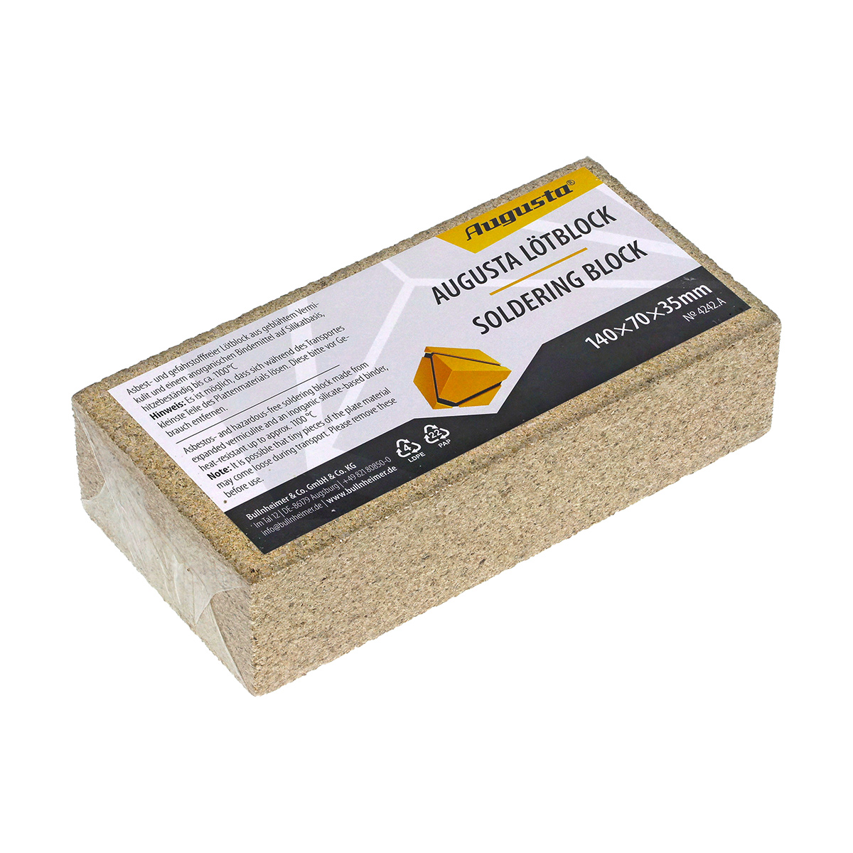 4242_A Augusta® Lötblock