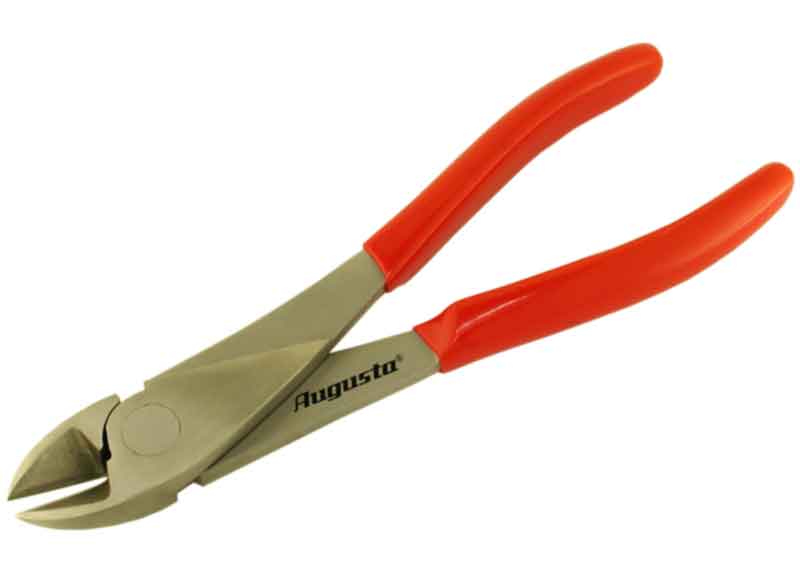 Schrägschneider Stahl poliert 200 mm Schrägschneider Stahl poliert 200 mm