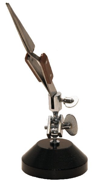 Lötkreuzpinzette mit Sockel