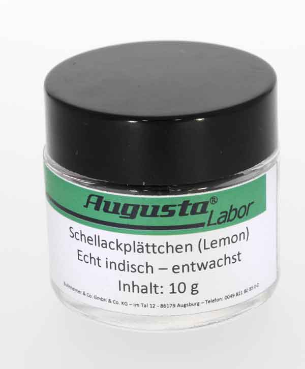 Schellack in Plättchen