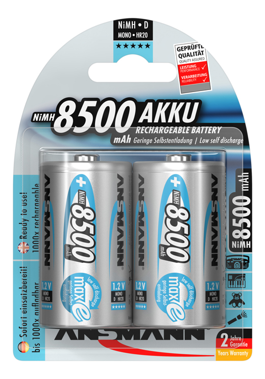 Ansmann Mono Akku 8500 mAh Ansmann Mono Akku 8500 mAh