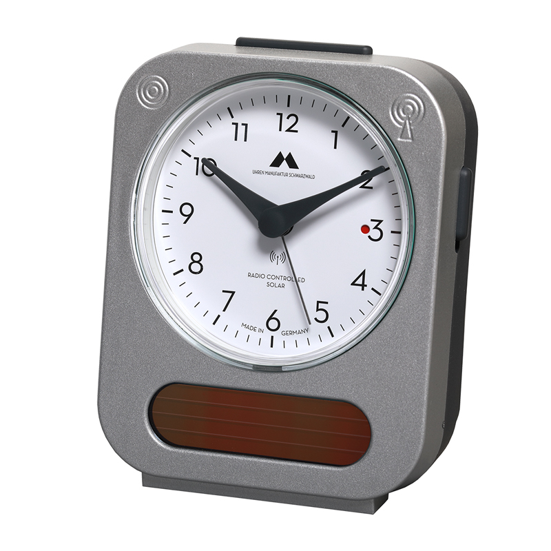 Wecker mit Funk-Solarwerk Wecker mit Funk-Solarwerk