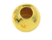 Hohlkugeln 2,5 mm, 2 Loch, glatt