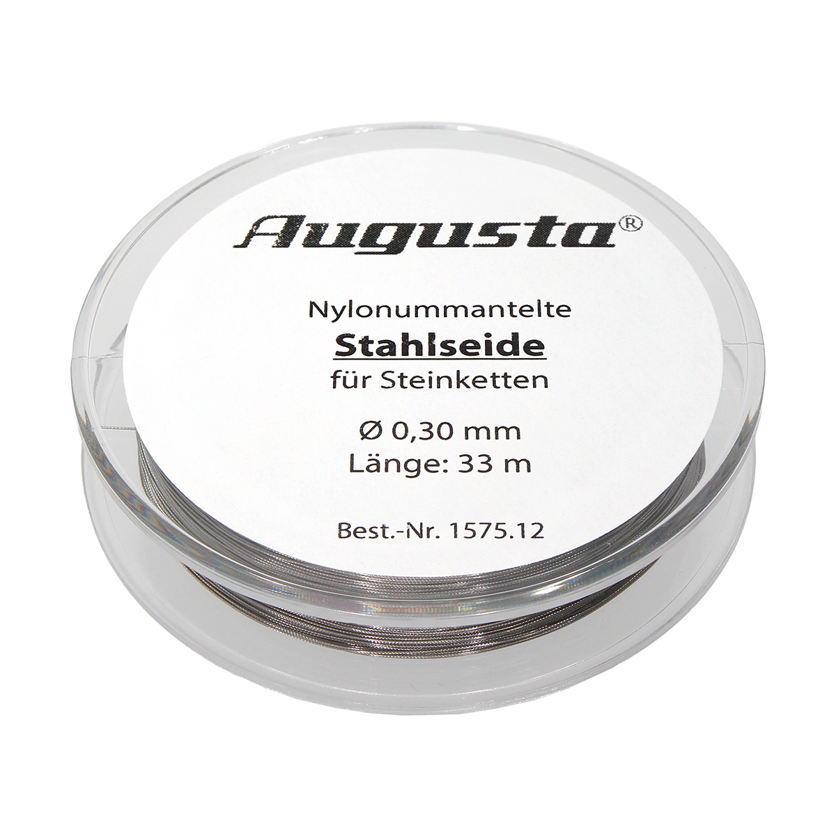 Stahlseide transparent Ø 0,38 mm