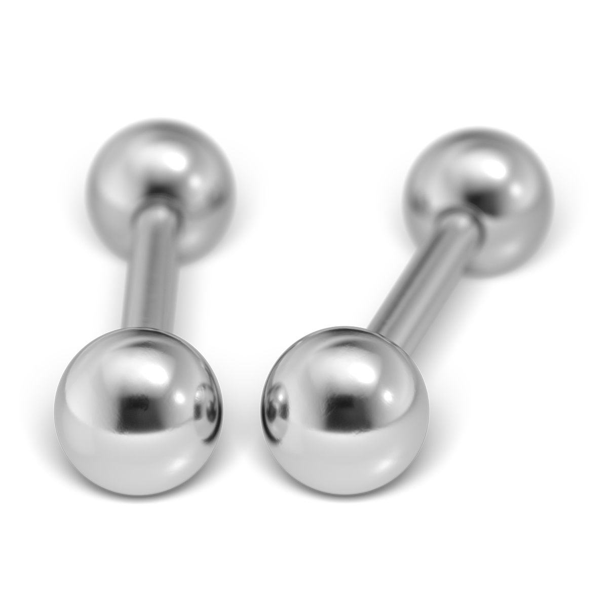 System 75 Erstohrstecker weiß System 75 Erstohrstecker weiß