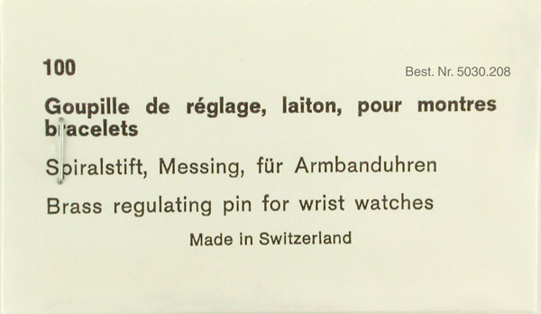 Spiralstifte Messing Spiralstifte Messing