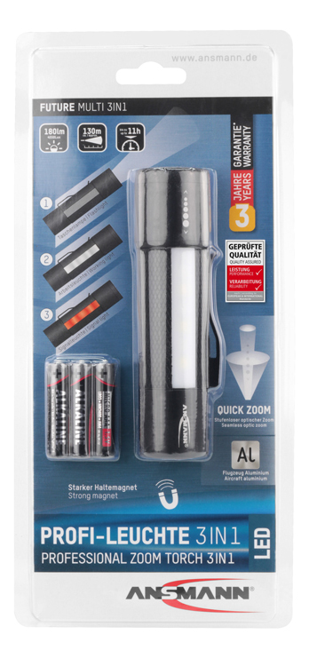 Ansmann Taschenlampe Future Multi 3in1
