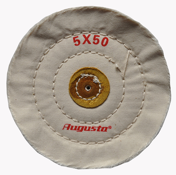 Schwabbelscheibe Muslin weiß Ø 100 mm Schwabbelscheibe Muslin weiß Ø 100 mm