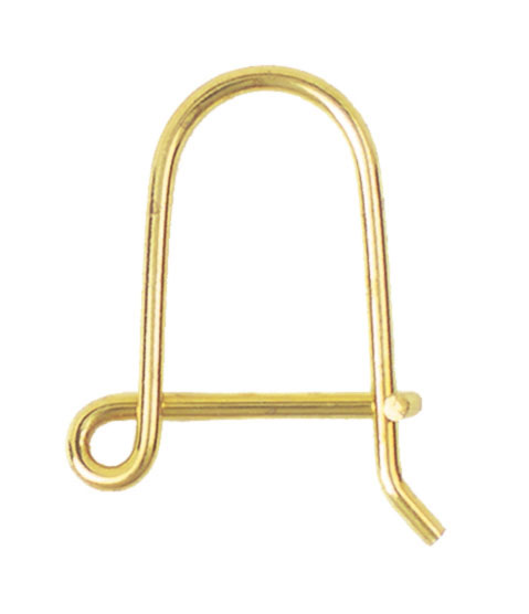 Schweizer Haken geschlossene Form, Gold 585 Schweizer Haken geschlossene Form, Gold 585