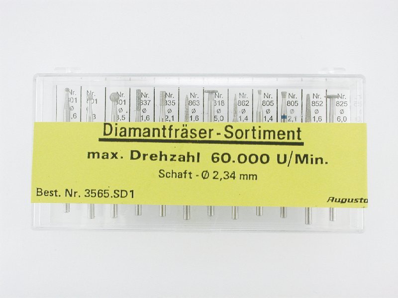 Sortiment Diamantfräser