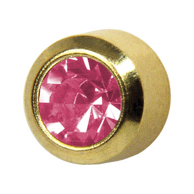 Medico Erstohrstecker vergoldet