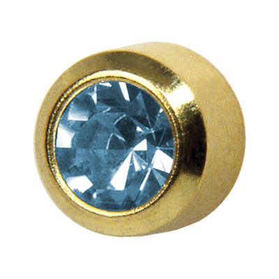 Medico Erstohrstecker vergoldet