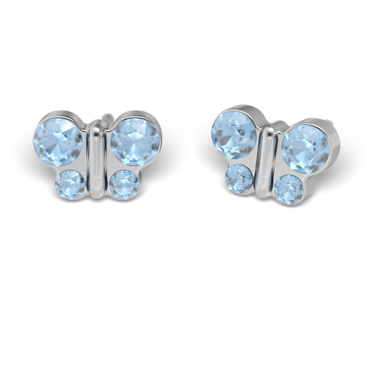 System 75 Erstohrstecker weiß System 75 Erstohrstecker weiß