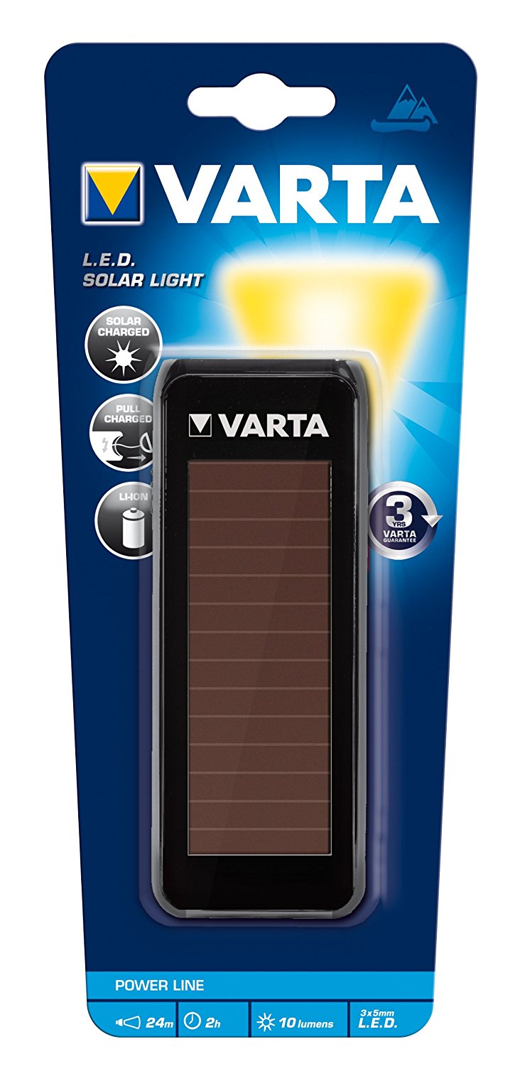 Varta Taschenlampe LED Solar light Varta Taschenlampe LED Solar light