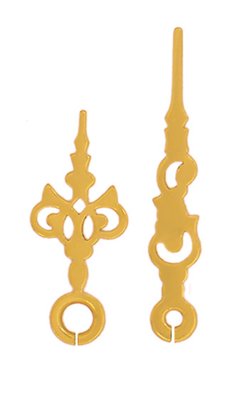 Großuhrzeiger gelb 34/24 mm Großuhrzeiger gelb 34/24 mm