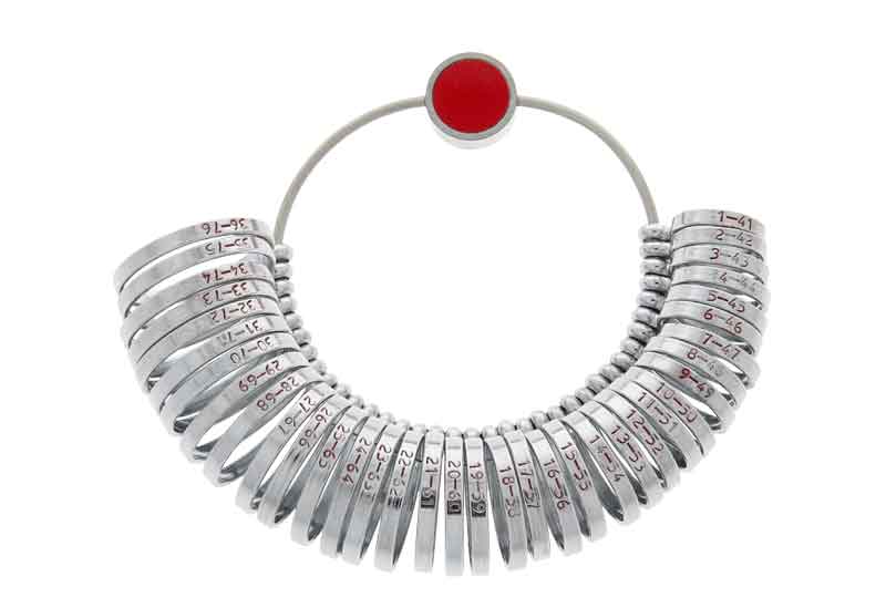 Ringmaß Umfang 41 - 76 mm