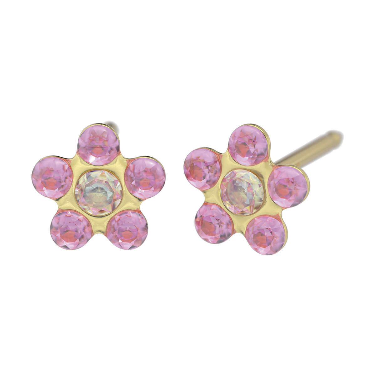 System 75 Erstohrstecker vergoldet