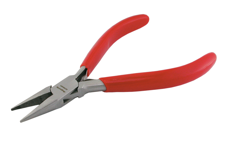 Flachspitzzange Stahl poliert