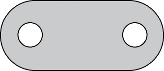 Systemetiketten Kunststoff, weiß, ohne Druck Systemetiketten Kunststoff, weiß, ohne Druck