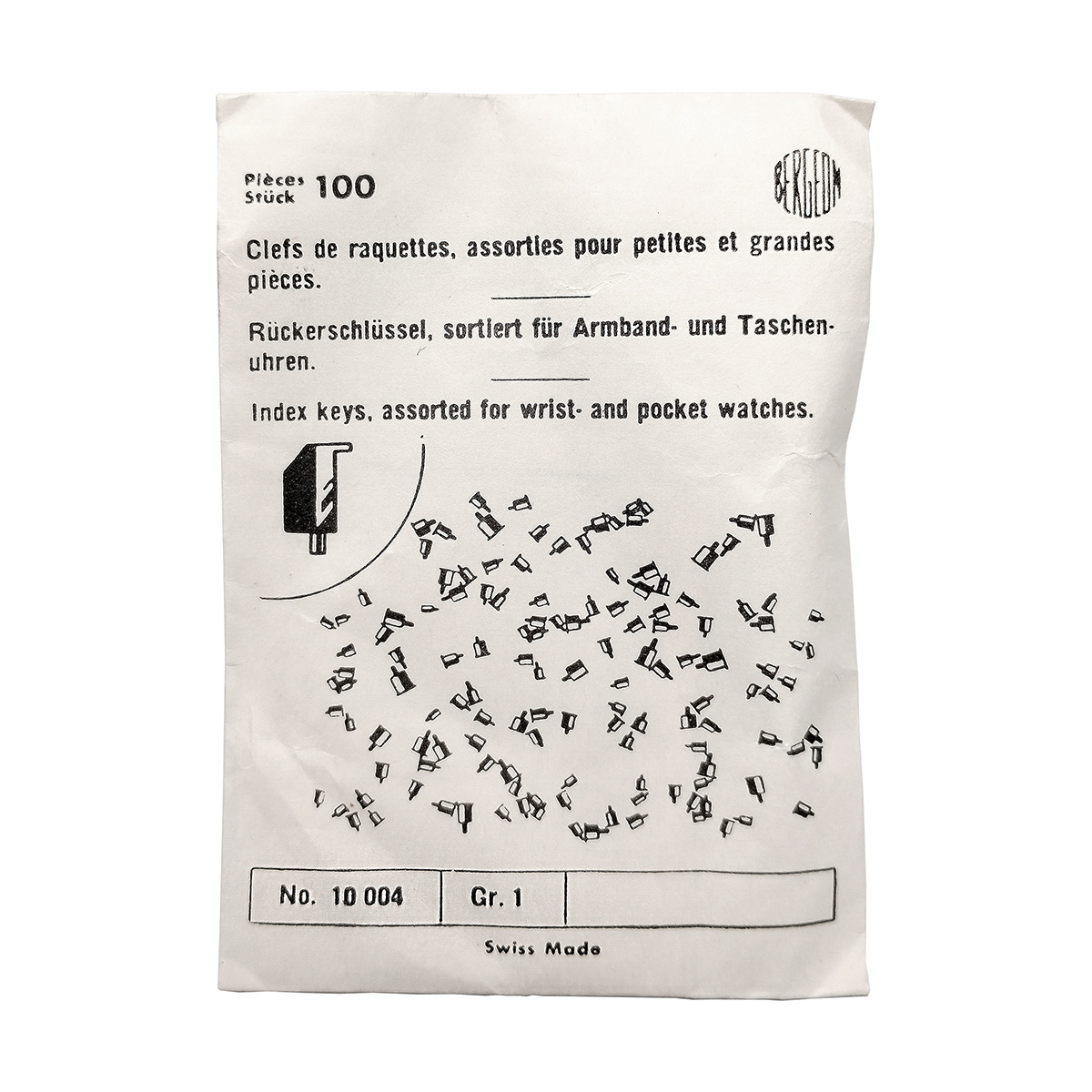 10004_BG Bergeon Rückerschlüssel sortiert