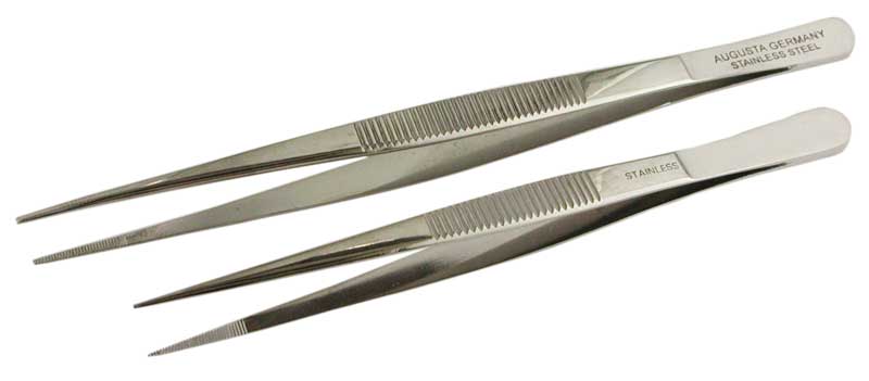 Sortiment Pinzetten Inox Sortiment Pinzetten Inox