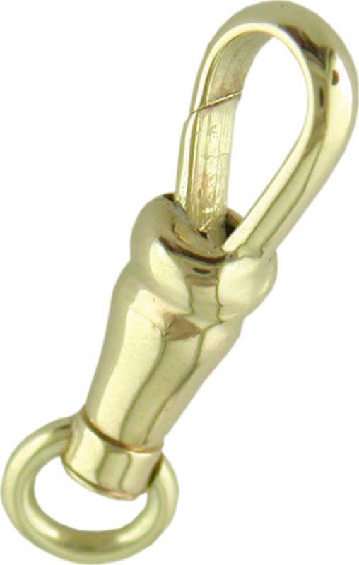 3019_59920 Karabiner mit beweglicher Öse und Ring 20 mm