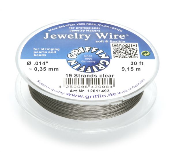 Griffin Jewelry Wire Ø 0,35 mm transparent