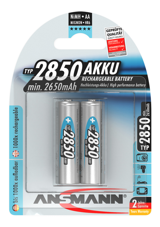 Ansmann Mignon Akku 2850 mAh