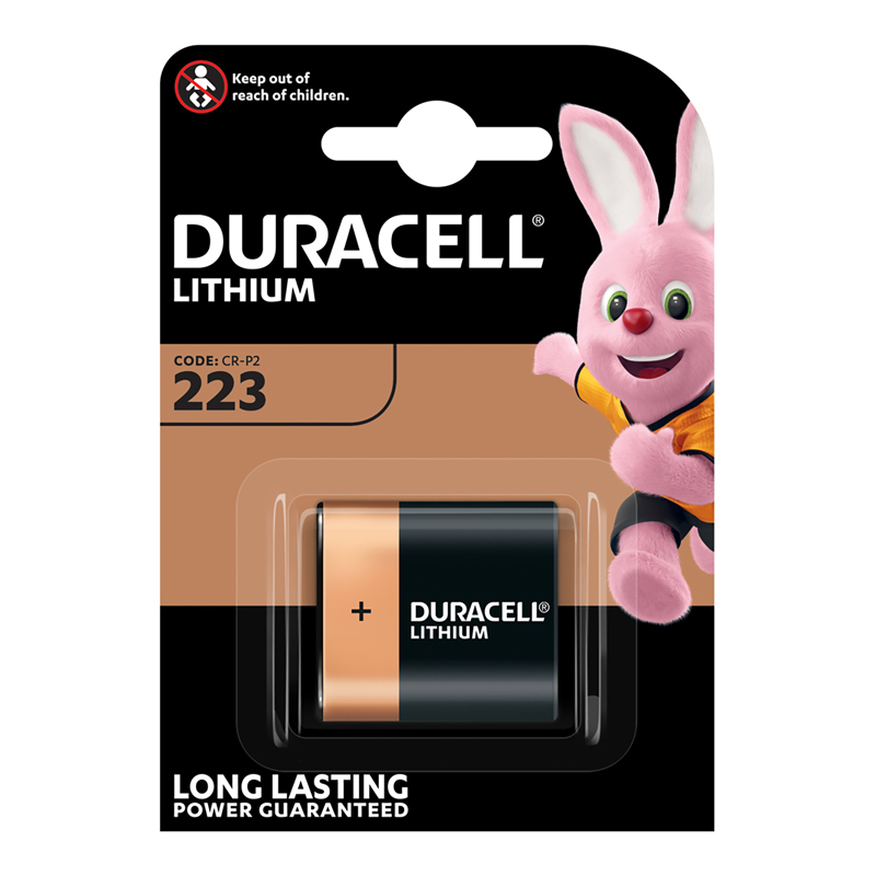 Duracell Lithium Spezialbatterie 223 CRP2 Duracell Lithium Spezialbatterie 223 CRP2