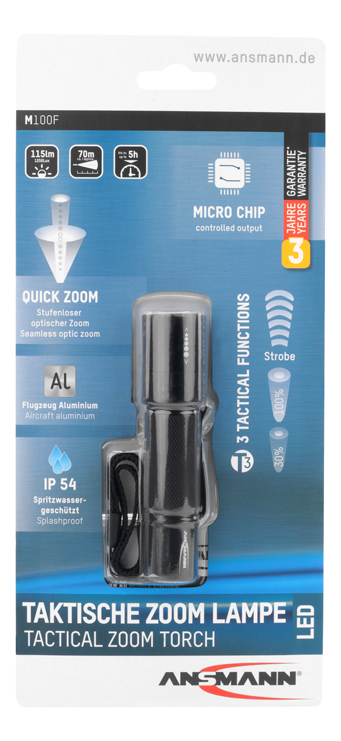 Ansmann Taschenlampe M100F Ansmann Taschenlampe M100F