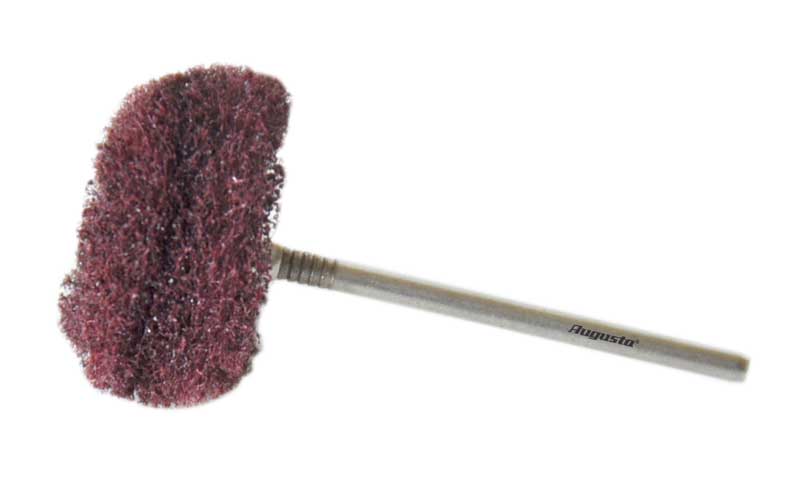 Lamellenbürste Ø 24 x 10 mm auf Schaft