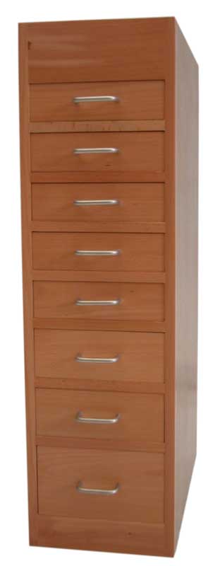 Schubladensäule lose 45 cm