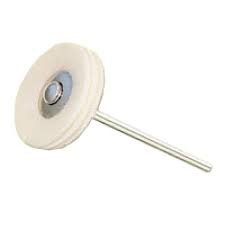 359.35000640 Polierschwabbel Filz Ø 22 mm, 15 Stück