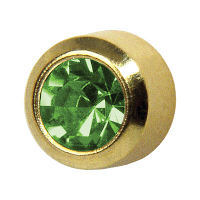 66136.8 Medico Erstohrstecker vergoldet