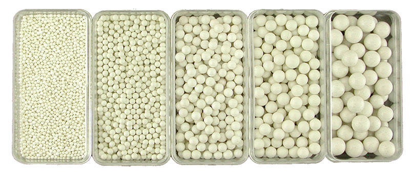 Keramikkugel-Mischung Media weiß