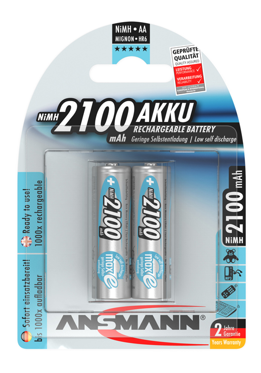 Ansmann Mignon Akku 2100 mAh Ansmann Mignon Akku 2100 mAh