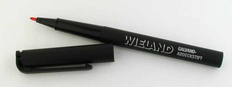 Abdeckfaserstift rot Abdeckfaserstift rot