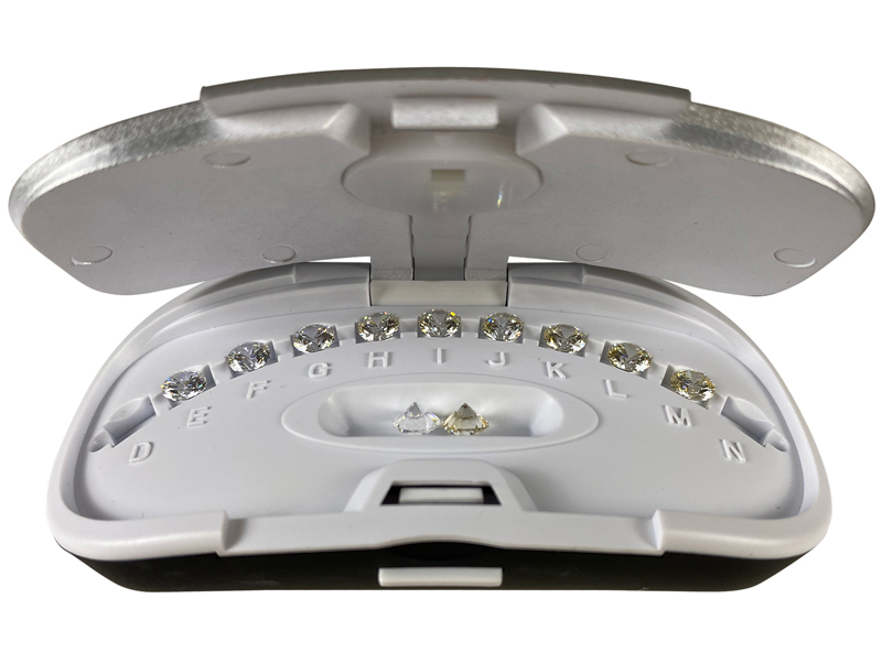 1592_110 Farbvergleichsset CZ Master Set Pro 3, D - N, 1 Karat