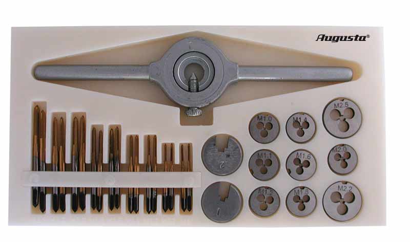 Sortiment Gewindebohrer und -schneideisen