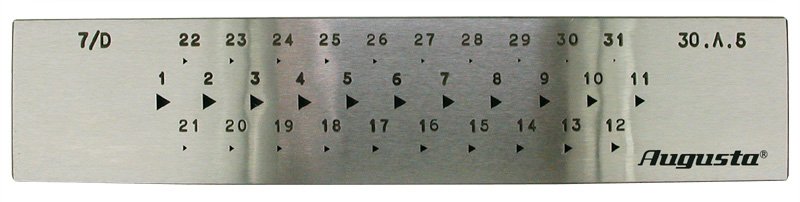 Zieheisen dreieckig Ø 6,0 - 3,0 mm