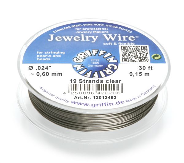 Griffin Jewelry Wire Ø 0,60 mm transparent