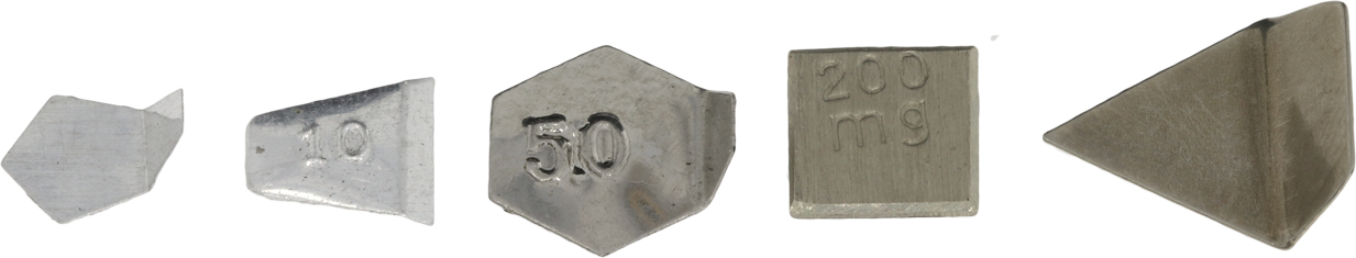 Bruchgramm Gewicht für Waagen