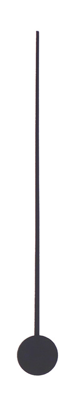 Sekundenzeiger schwarz 80 mm
