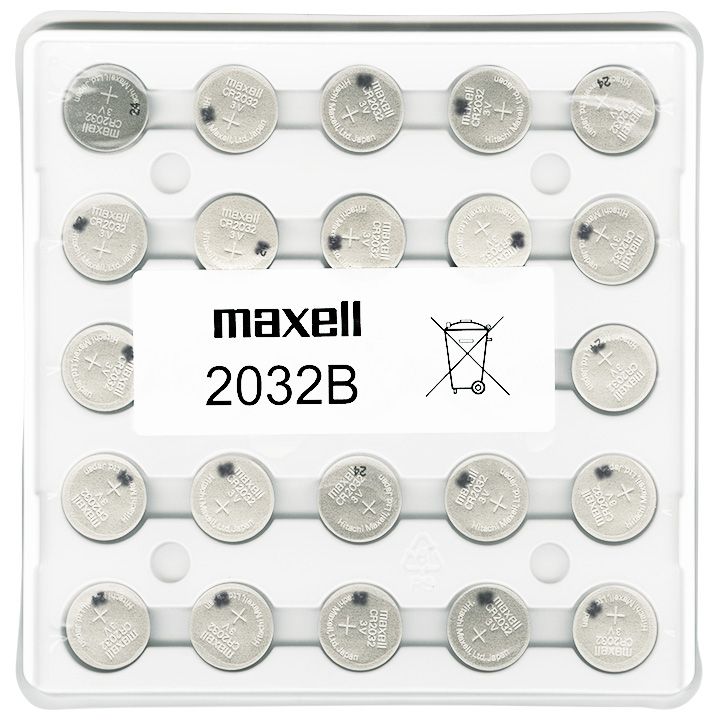2032.25CRMA Maxell Lithiumbatterien CR2032